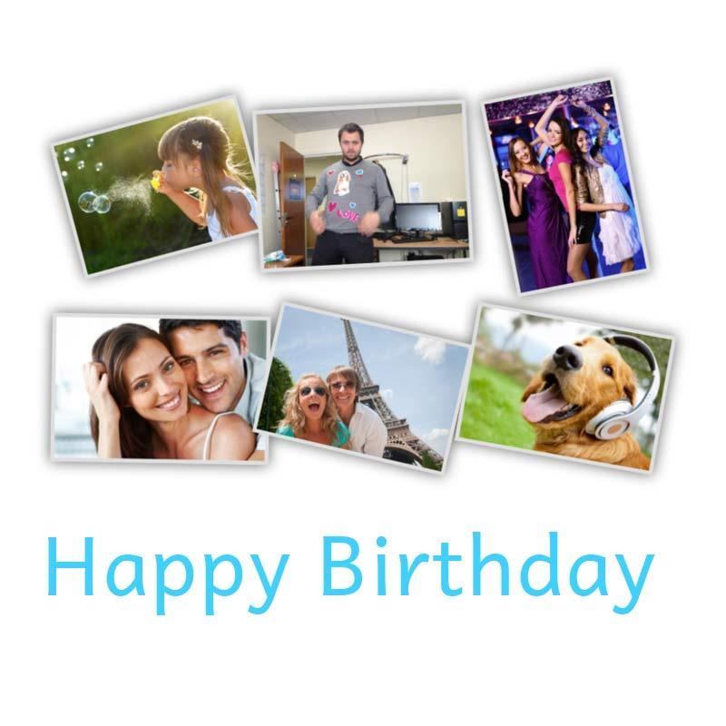 birthday picture collage maker free download